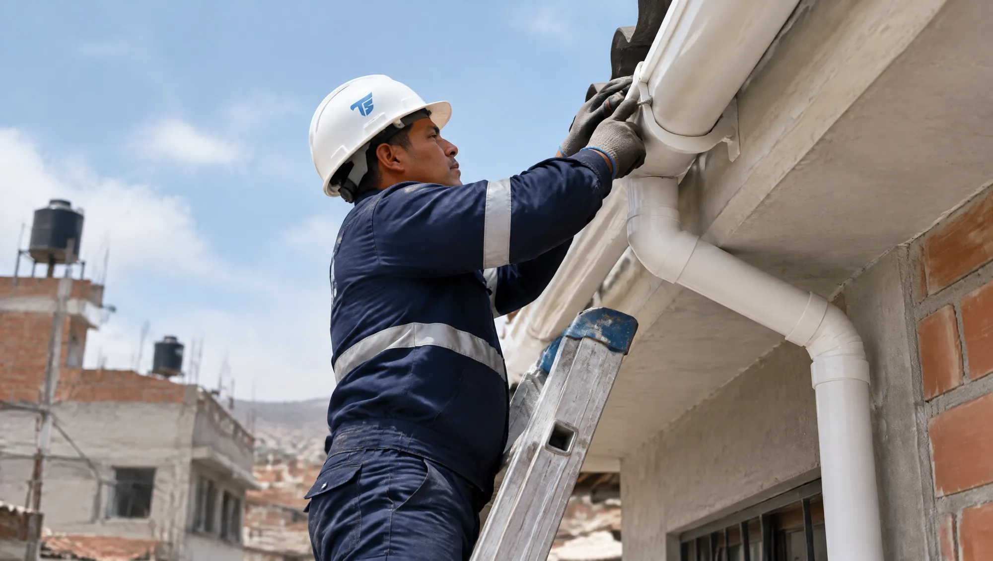 Canaletas para techo: foto de Albañiles TS