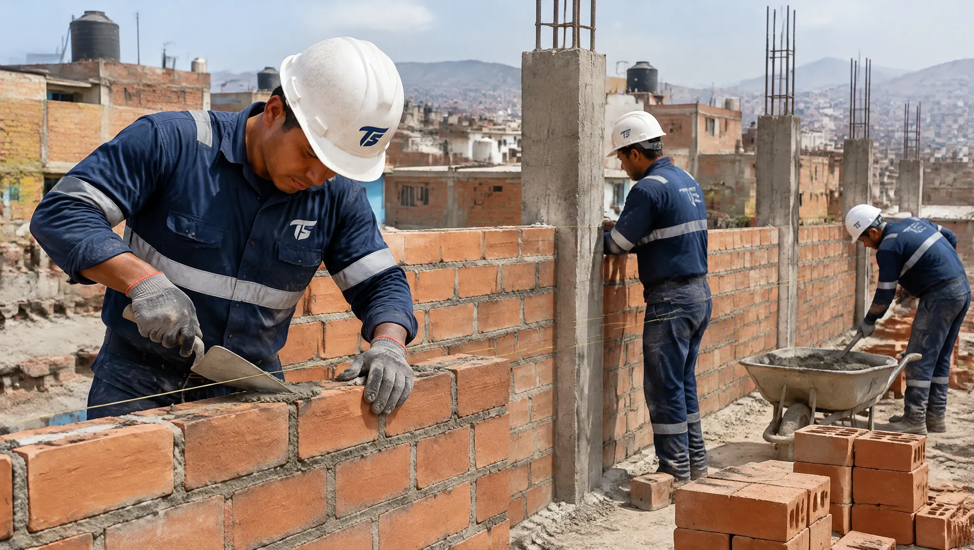 Cerco perimétrico precio: foto de Albañiles TS