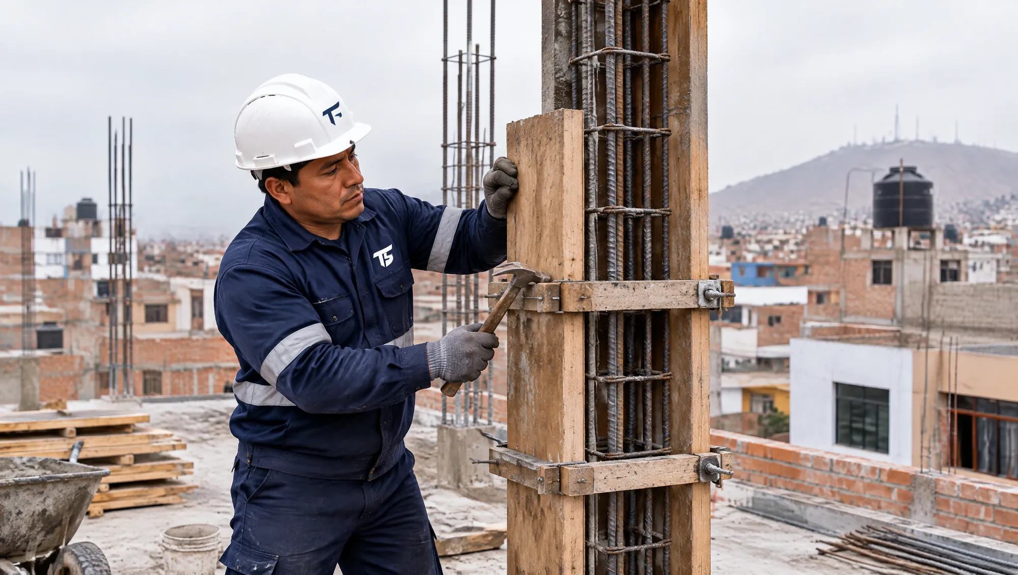 Como hacer una columna de concreto