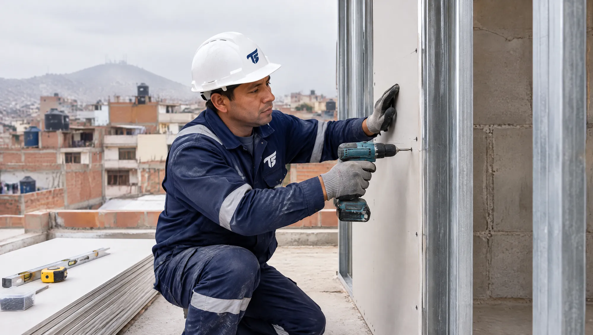 Como instalar drywall en pared: paso a paso
