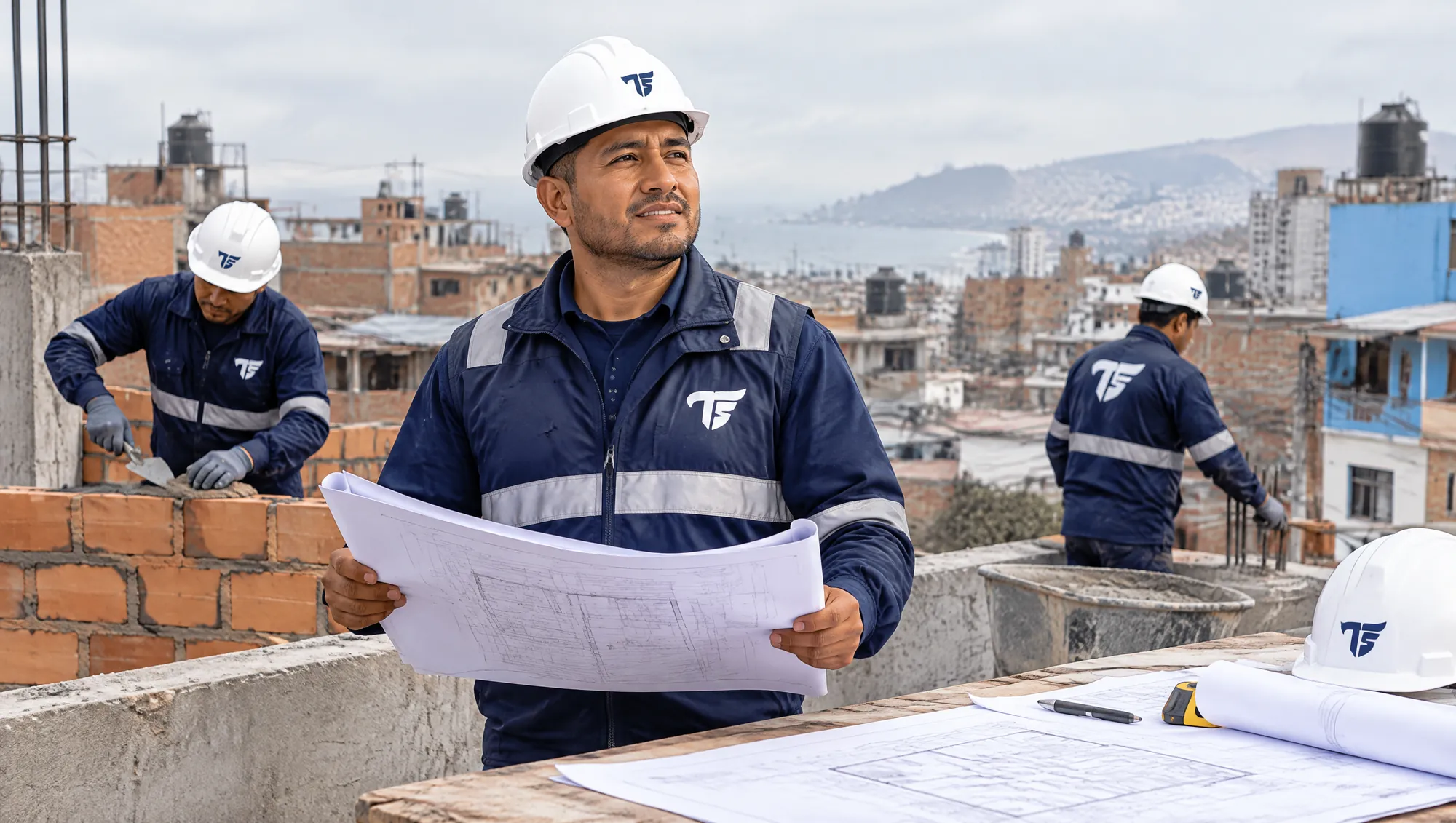 Licencia de construcción modalidad a: foto de Albañiles TS