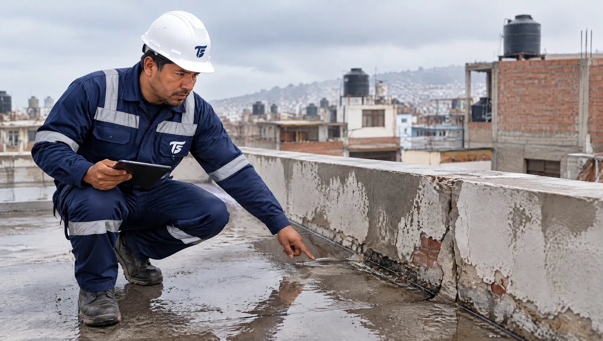 Lluvias en Lima fenómeno El Niño: foto de Albañiles TS