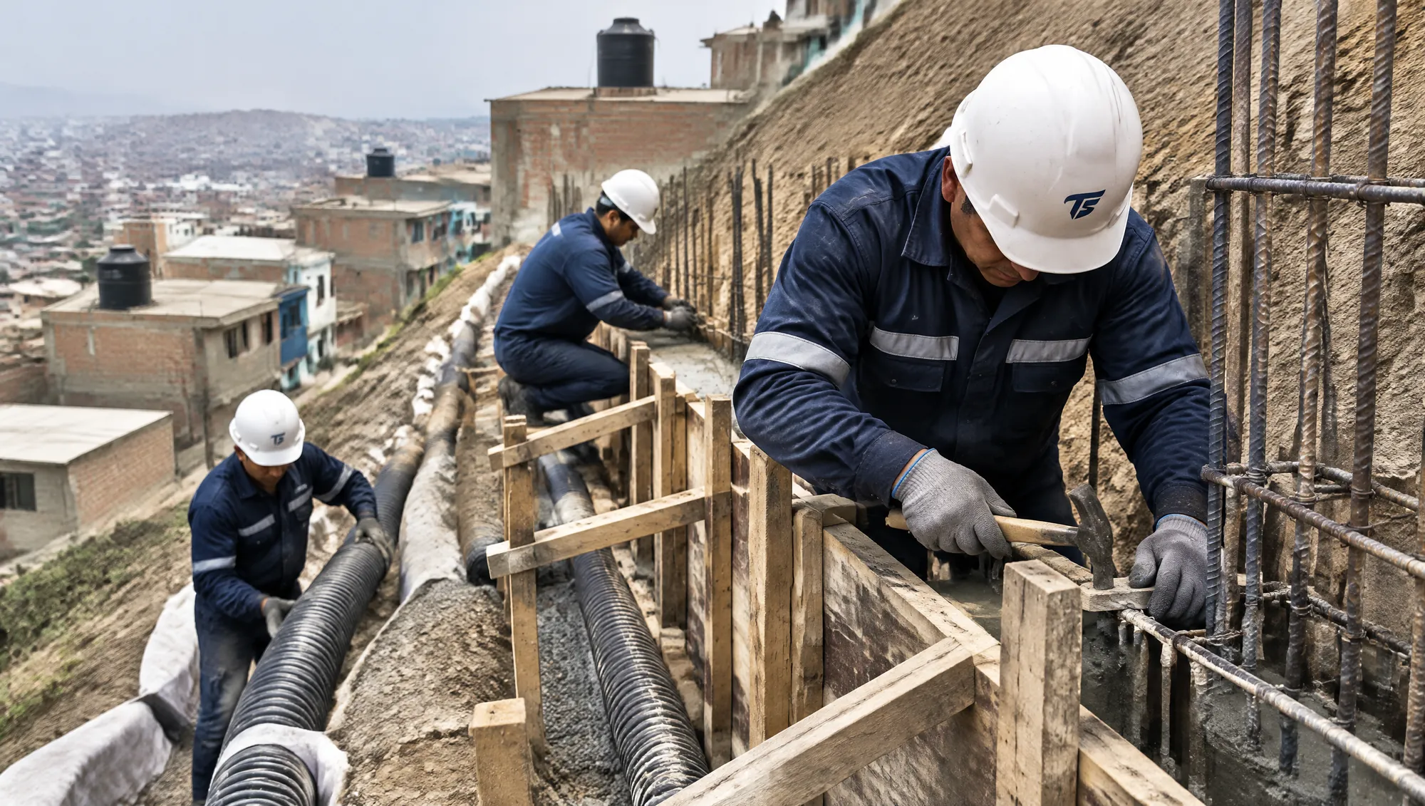 Muro de contención precio Perú: foto de Albañiles TS