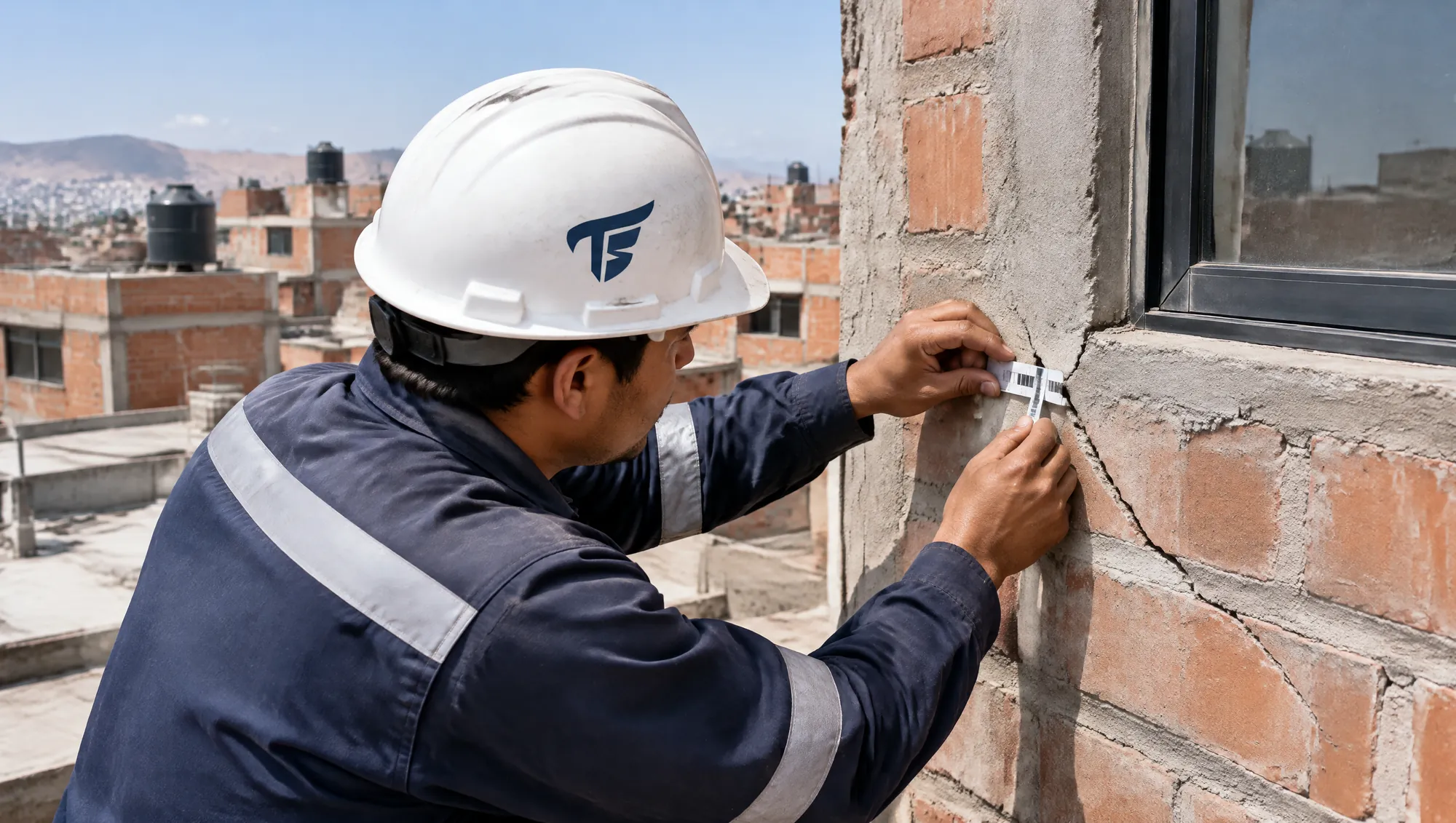 Grietas en paredes cuando preocuparse: foto de Albañiles TS