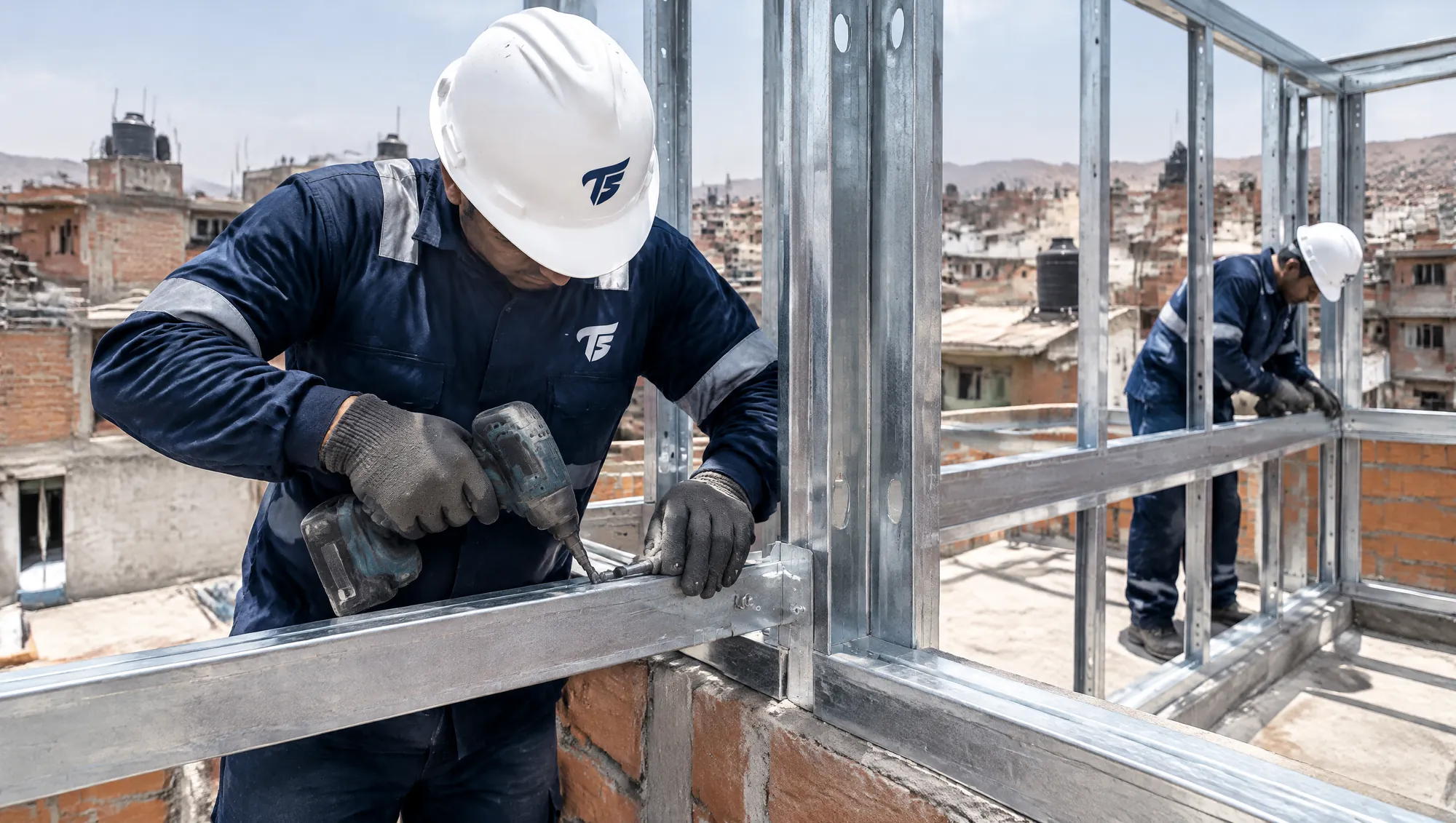 Segundo piso de drywall: foto de Albañiles TS