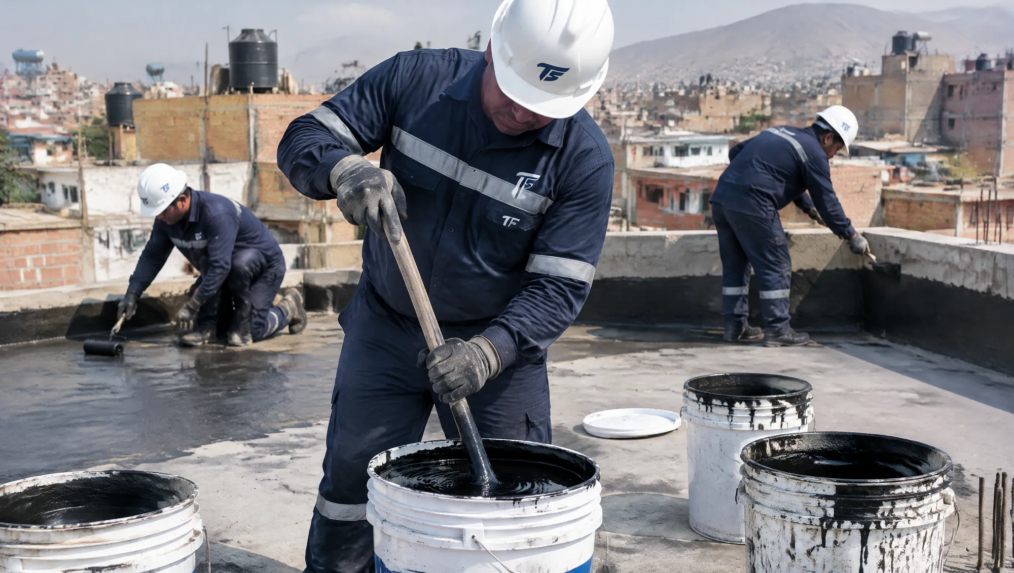 Impermeabilizante para techos de concreto: foto de Albañiles TS