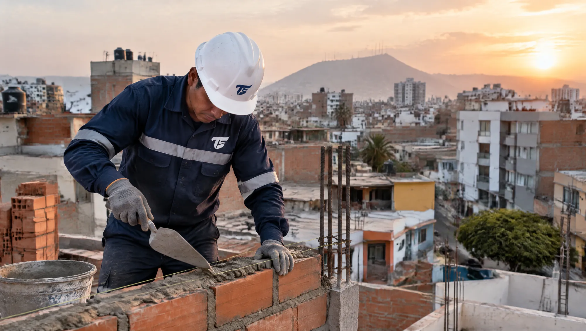Valores unitarios de edificación 2026: foto de Albañiles TS