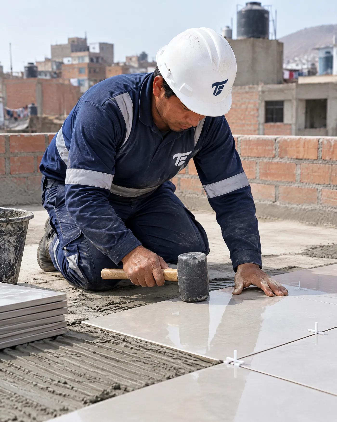 Colocación de porcelanato