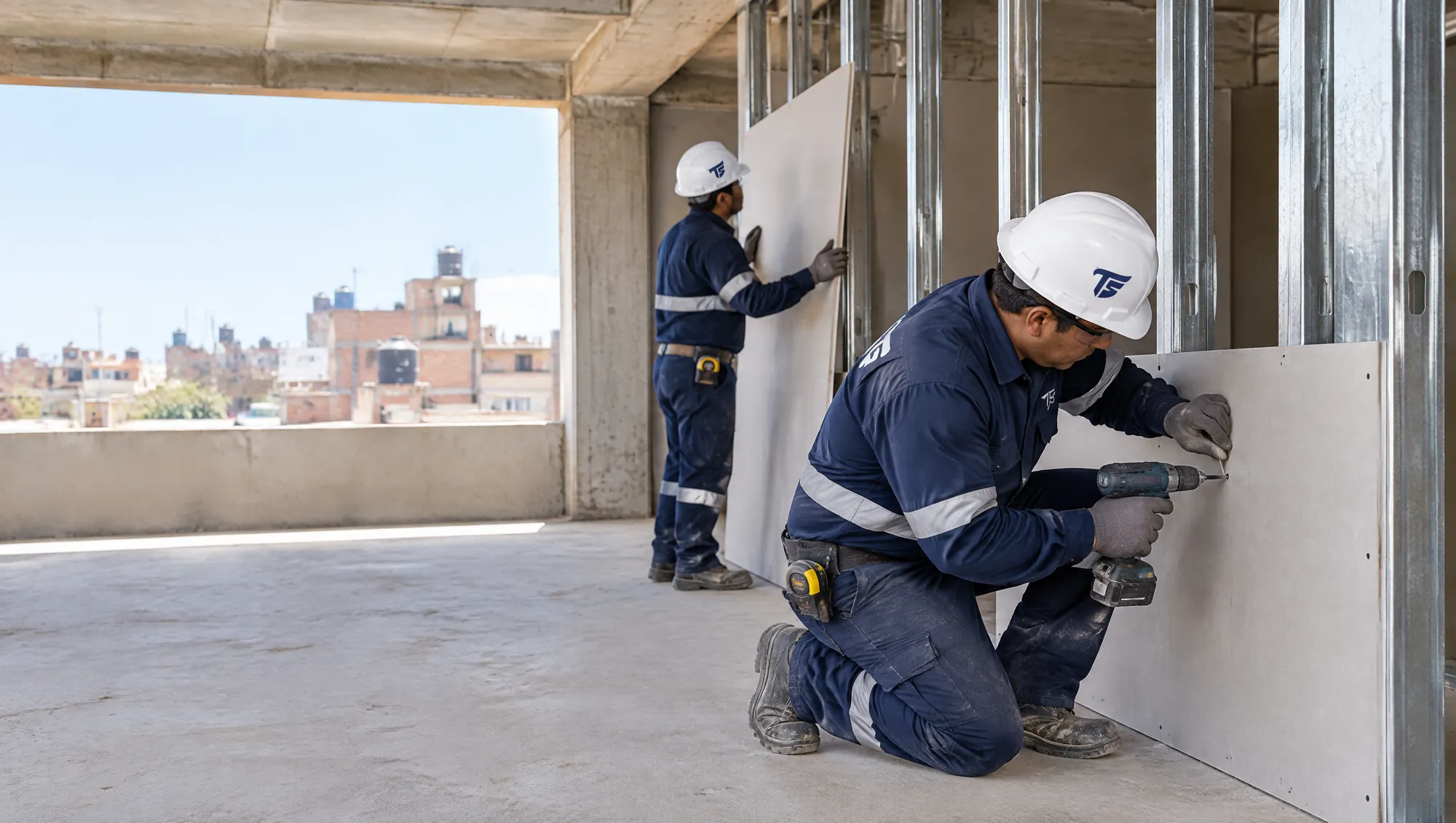 Remodelación de interiores con drywall