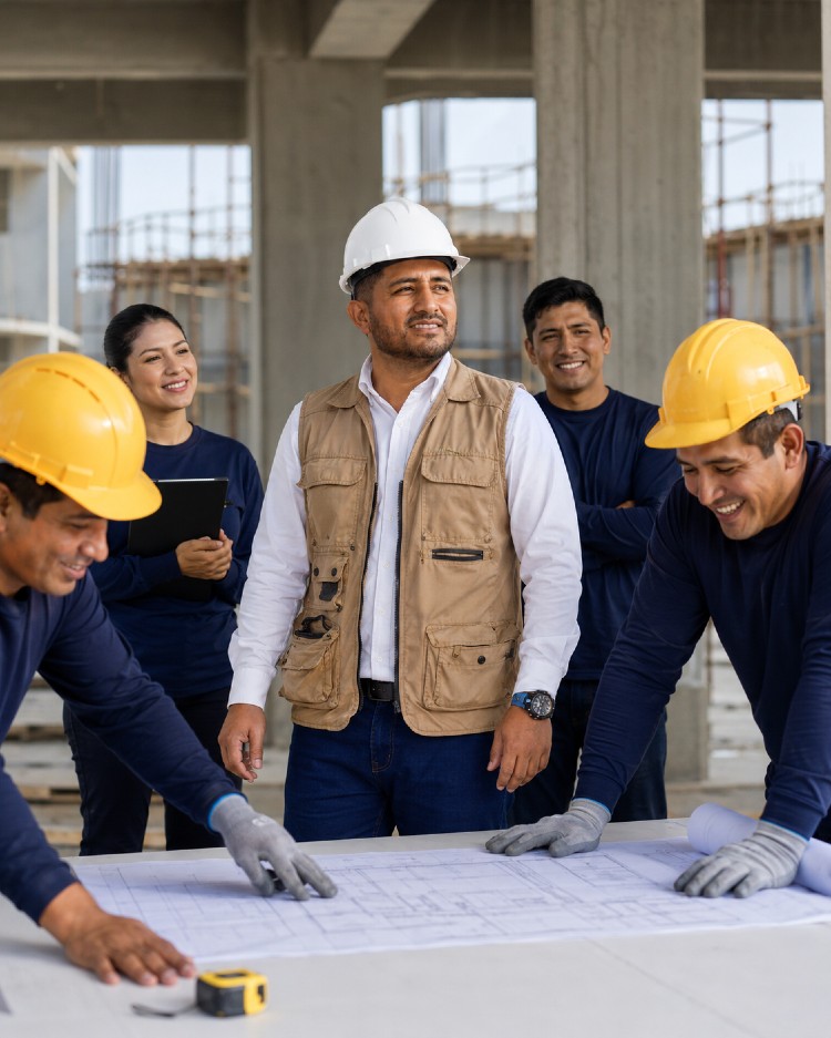 ALBAÑILES TS EQUIPO DE INGENIERO Y ALBAÑILES OPERARIOS MAESTROS Y COORDINACION EN LIMA PERÚ