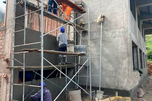 construccion de fachadas